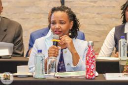 File image of Diaspora Affairs PS Roseline Njogu